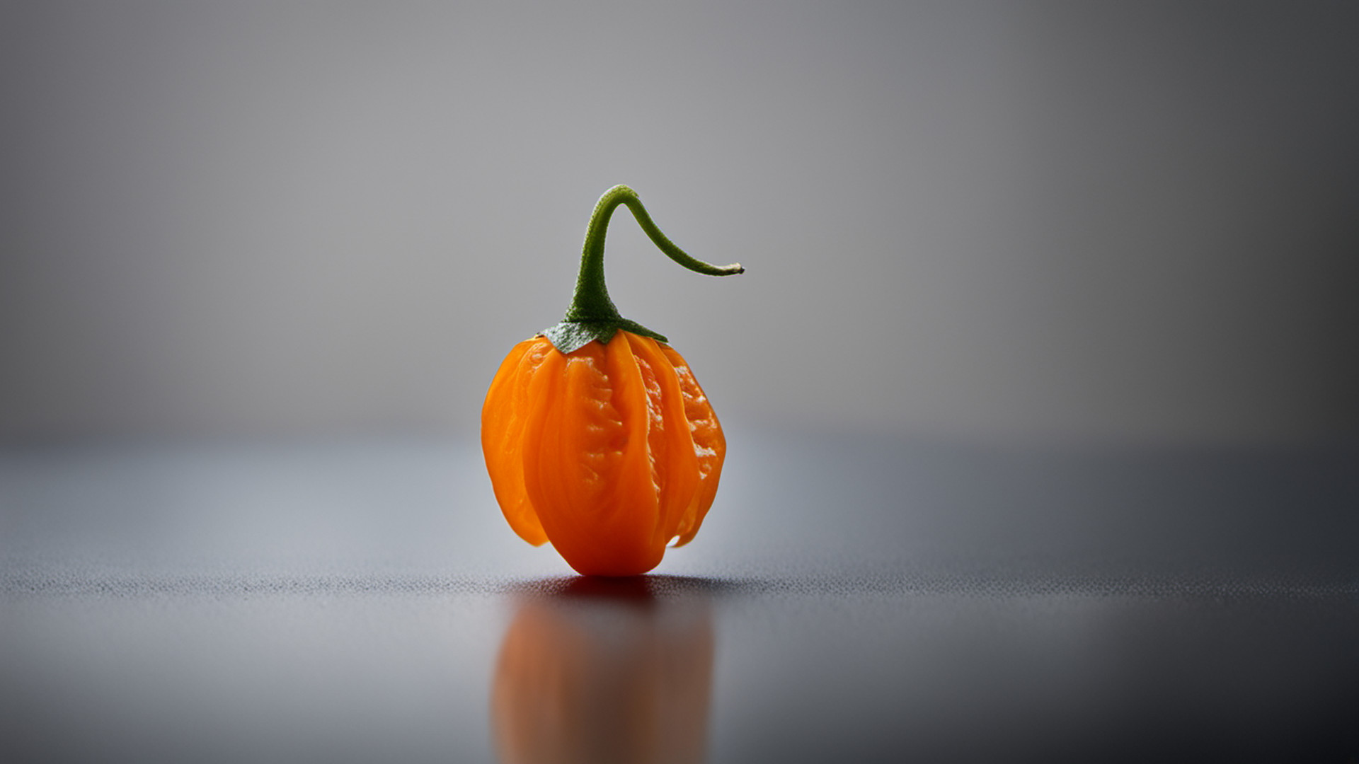 Generated whole ripe orange habanero