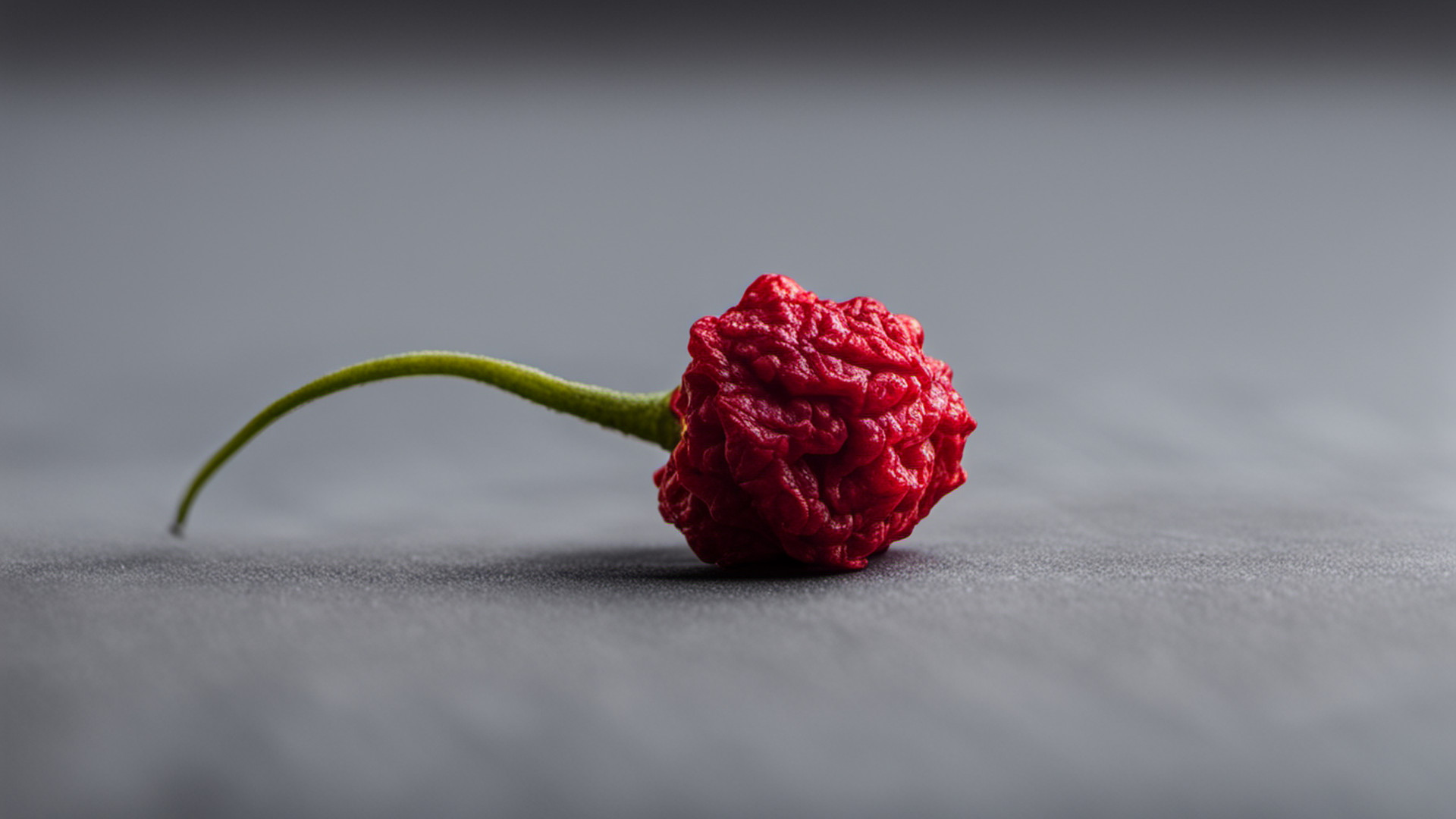 Generated whole ripe red Carolina Reaper